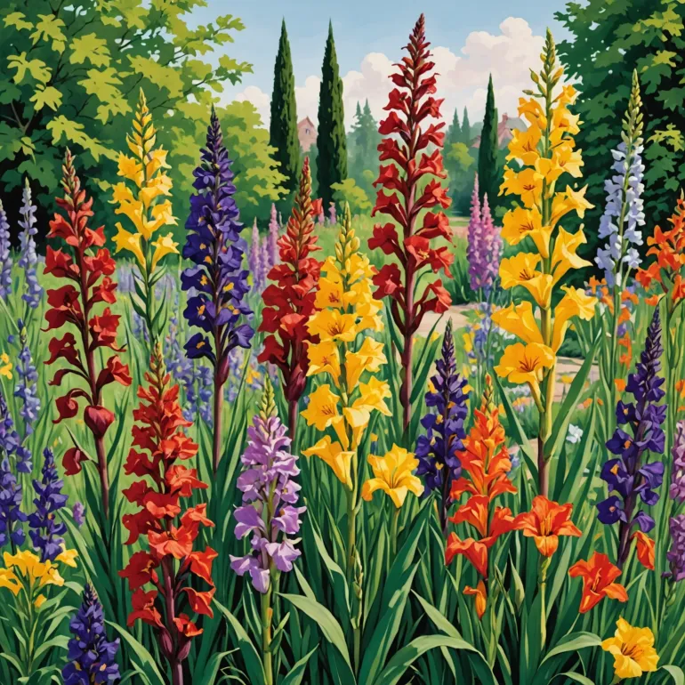 Цветы похожие на гладиолусы для сада: альтернативы гладиолусам — названия и фото