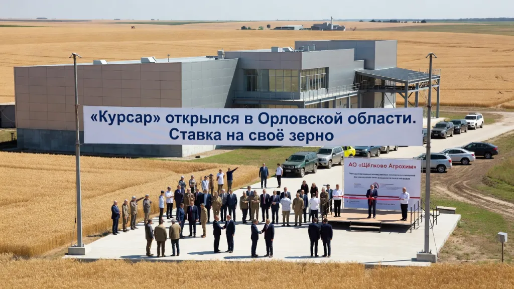 «Курсар» открылся в Орловской области. Ставка на своё зерно