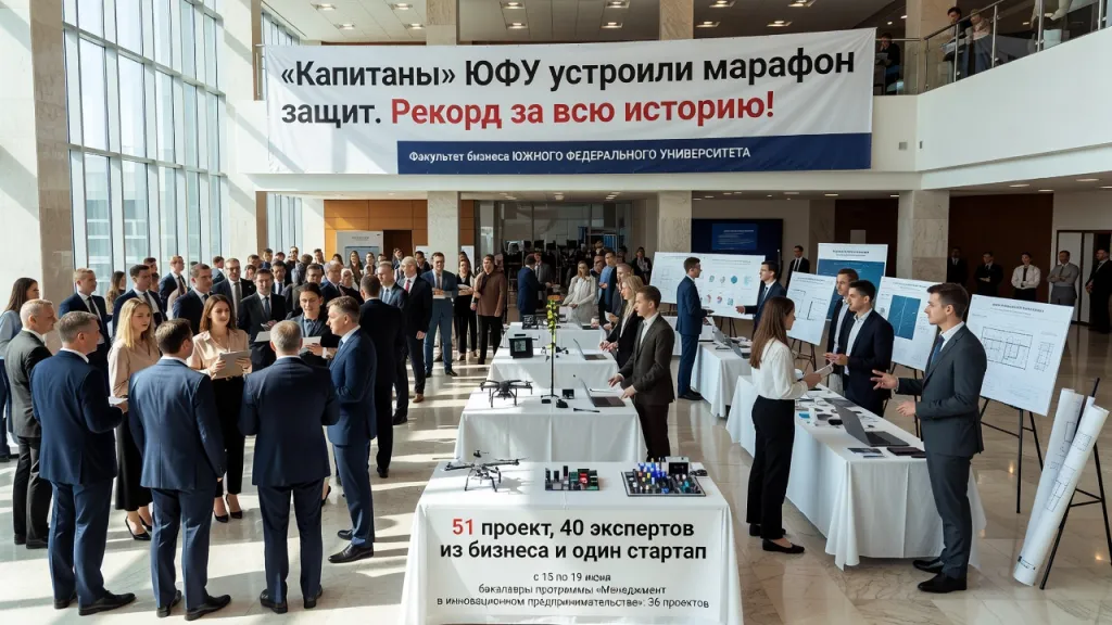 «Капитаны» ЮФУ устроили марафон защит. Рекорд за всю историю!