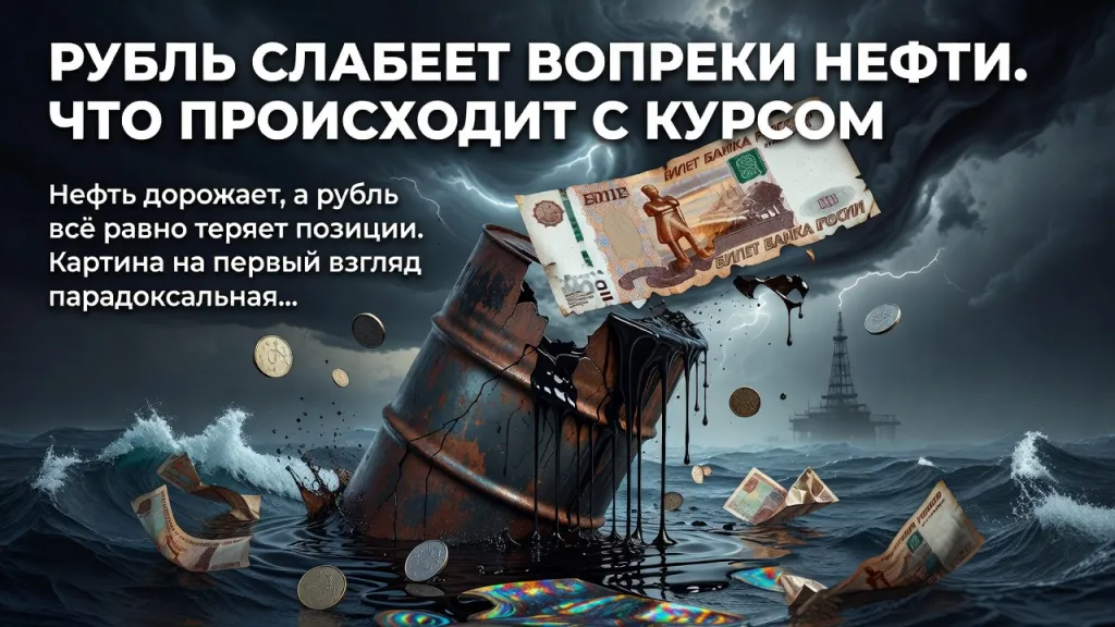 Рубль слабеет вопреки нефти. Что происходит с курсом